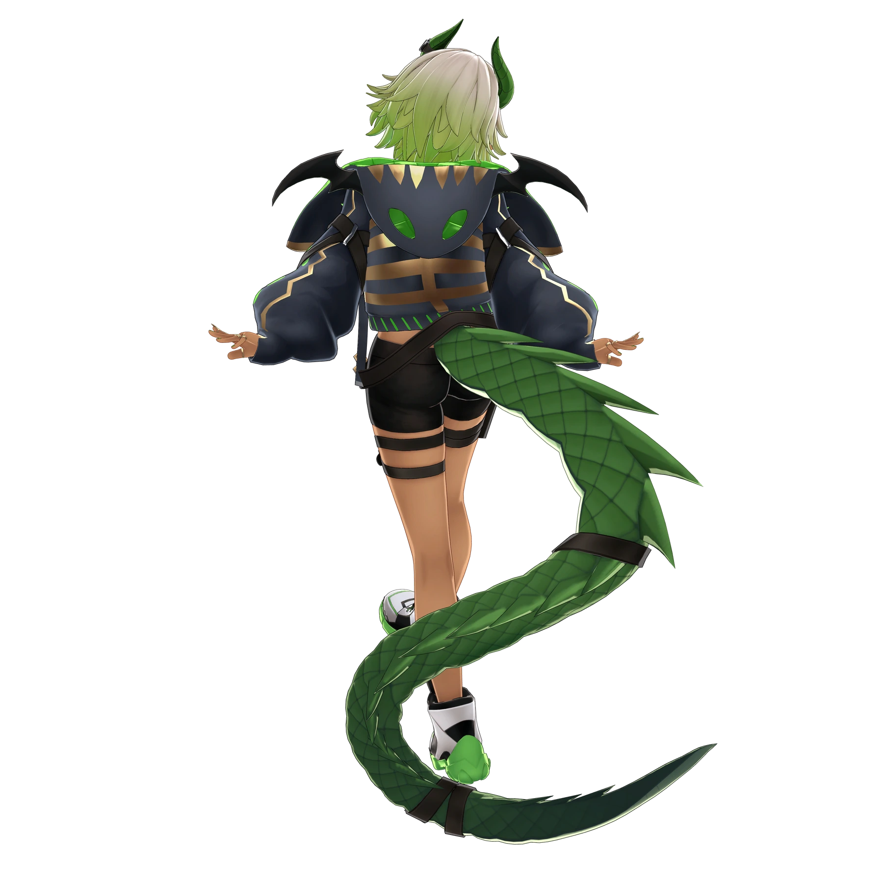 天翔ドラコ — 別アングルの衣装ディテール